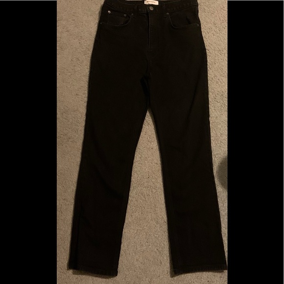 Reformation black Stevie ultra high rise jeans size 31 - Picture 6 of 15